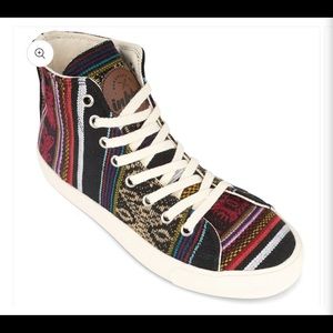 Inkkas Handmade Blackbird High Tops Size 9